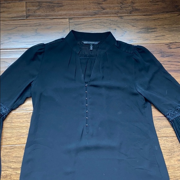 White House black market long sleeve blouse sz 8 - Picture 6 of 7